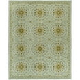 thumbnail image 1 of SAFAVIEH Chelsea Janella Geometric Borders Wool Area Rug, Teal/Green, 1'8" x 2'6", 1 of 5