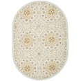 thumbnail image 1 of Safavieh Chelsea Janella Bordered Area Rug, Teal/Green, 7'6" x 9'6" Oval, 1 of 5