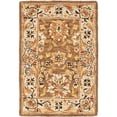 thumbnail image 1 of SAFAVIEH Chelsea Kaeden Floral Wool Area Rug, Brown/Ivory, 2'6" x 4', 1 of 8