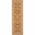 thumbnail image 1 of SAFAVIEH Chelsea Kaeden Floral Wool Runner Rug, Brown/Ivory, 2'6" x 6', 1 of 8