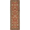 thumbnail image 1 of SAFAVIEH Chelsea Kaeden Floral Wool Runner Rug, Rose/Black, 2'6" x 6', 1 of 9