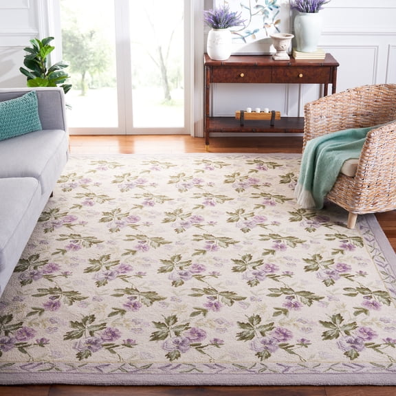 Safavieh Chelsea Barnes Bordered Area Rug, Ivory, 8' x 10'