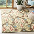 thumbnail image 1 of SAFAVIEH Chelsea Landen Southwestern Wool Area Rug, Green/Multi, 5'3" x 8'3", 1 of 5