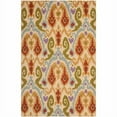 thumbnail image 1 of SAFAVIEH Chelsea Landen Southwestern Wool Area Rug, Ivory/Multi, 3'9" x 5'9", 1 of 9
