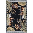 thumbnail image 1 of Safavieh Chelsea Lanford Animal Wool Area Rug, Black, 6' x 9', 1 of 8