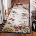 thumbnail image 1 of Safavieh Chelsea Lanford Animal Wool Runner Rug, Ivory, 2'6" x 8', 1 of 9