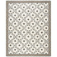 thumbnail image 1 of SAFAVIEH Chelsea Lara Floral Wool Area Rug, Ivory/Blue, 8'9" x 11'9", 1 of 10