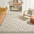 thumbnail image 1 of Safavieh Chelsea Lara Bordered Wool Area Rug, Ivory/Green, 9' x 12', 1 of 12