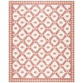 thumbnail image 1 of SAFAVIEH Chelsea Lara Floral Wool Area Rug, Ivory/Rose, 5'3" x 8'3", 1 of 9