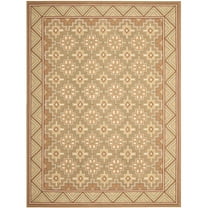 SAFAVIEH Chelsea Lyssa Geometric Wool Area Rug, Beige, 5'3" x 8'3"