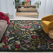 Safavieh Chelsea Mabelle Floral Wool Area Rug, Green/Pink, 8' x 10'