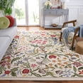 thumbnail image 1 of Safavieh Chelsea Mabelle Floral Wool Area Rug, Ivory/Green, 10' x 14', 1 of 12