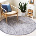 thumbnail image 1 of Safavieh Chelsea Margery Geometric Area Rug, Blue, 5'6" x 5'6" Round, 1 of 11