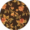 thumbnail image 1 of Safavieh Chelsea Maximillian Floral Area Rug, Brown/Multi, 5'6" x 5'6" Round, 1 of 5