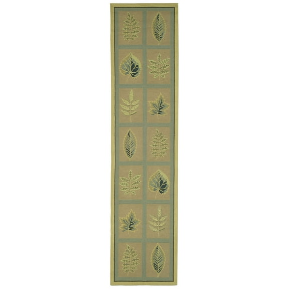 SAFAVIEH Chelsea Molly Floral Runner Rug, Tan, 2'6" x 12'