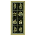thumbnail image 1 of SAFAVIEH Chelsea Molly Leaves Collection Wool Runner Rug, Black, 2'6" x 12', 1 of 4