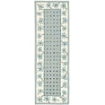thumbnail image 1 of SAFAVIEH Chelsea Normina Palm Trees Wool Runner Rug, Blue/Ivory, 2'6" x 6', 1 of 4