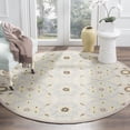 thumbnail image 1 of Safavieh Chelsea Odetta Geometric Area Rug, Light Blue/Ivory, 5'6" x 5'6" Round, 1 of 11