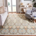 thumbnail image 1 of Safavieh Chelsea Odetta Geometric Area Rug, Sage/Ivory, 8' x 10', 1 of 6