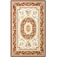 thumbnail image 1 of SAFAVIEH Chelsea Patton Floral Wool Area Rug, Ivory/Burgundy, 5'3" x 8'3", 1 of 5