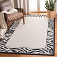 thumbnail image 1 of Safavieh Chelsea Petrina Geometric Area Rug, White/Black, 6' x 6' Square, 1 of 10