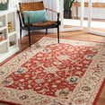 thumbnail image 1 of Safavieh Chelsea Quinlan Oriental Area Rug, Red/Ivory, 6' x 9', 1 of 11