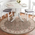 thumbnail image 1 of Safavieh Chelsea Raeburn Oriental Area Rug, Taupe/Ivory, 5'6" x 5'6" Round, 1 of 11