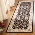 thumbnail image 1 of Safavieh Chelsea Raeburn Oriental Runner Rug, Black, 3' x 10', 1 of 8