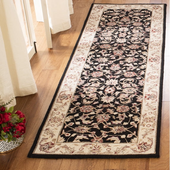 Safavieh Chelsea Raeburn Oriental Runner Rug, Black, 3' x 10'