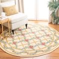thumbnail image 1 of Safavieh Chelsea Thane Bordered Area Rug, Ivory, 5'6" x 5'6" Round, 1 of 8