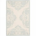 thumbnail image 1 of SAFAVIEH Chelsea Vianne Geometric Wool Area Rug, Ivory/Blue, 1'8" x 2'6", 1 of 10