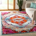 thumbnail image 1 of SAFAVIEH Cherokee Thane Southwestern Area Rug, Light Blue/Fuchsia, 4' x 6', 1 of 9