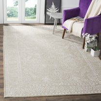 SAFAVIEH Chester Rachel Southwestern Area Rug, Linen/Pearl, 8' x 10'