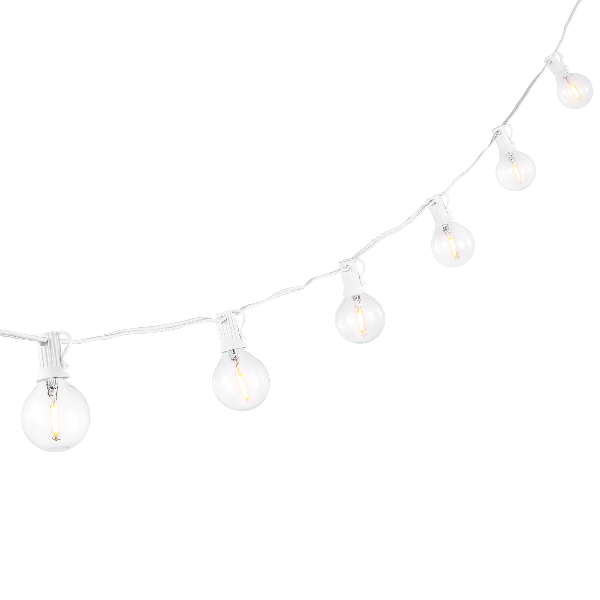 Chiera White LED Outdoor Globe String Lights