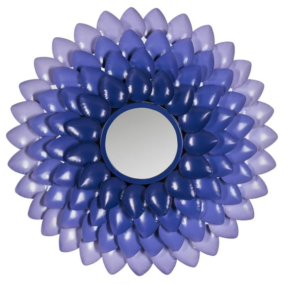 SAFAVIEH Chrissy Sunburst Gradient Mirror, Purple