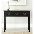 thumbnail image 1 of SAFAVIEH Cindy Console Table With Storage Drawers Black, 1 of 5