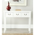 thumbnail image 1 of SAFAVIEH Cindy Console Table With Storage Drawers White, 1 of 5