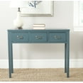 thumbnail image 1 of SAFAVIEH Cindy Contemporary Nautical Console w/ 3 Storage Drawers, Slate Teal, 1 of 6
