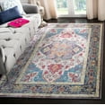 thumbnail image 1 of SAFAVIEH Claremont Roseann Oriental Area Rug, Blue/Purple, 4' x 5'9", 1 of 7