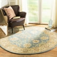 thumbnail image 1 of SAFAVIEH Classic Anabella Oriental Wool Area Rug, Blue/Light Gold, 6' x 6' Round, 1 of 10