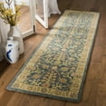 thumbnail image 1 of SAFAVIEH Classic Anabella Oriental Wool Runner Rug, Blue/Light Gold, 2'3" x 8', 1 of 10