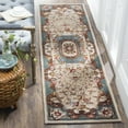 thumbnail image 1 of SAFAVIEH Classic Chandler Oriental Wool Runner Rug, Ivory/Light Blue, 2'3" x 10', 1 of 11