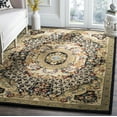 thumbnail image 1 of SAFAVIEH Classic Chandler Oriental Wool Area Rug, Black/Gold, 6' x 9', 1 of 8
