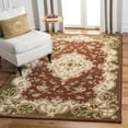 thumbnail image 1 of SAFAVIEH Classic Chedomir Floral Wool Area Rug, Rust/Green, 7'6" x 9'6", 1 of 11