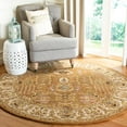 thumbnail image 1 of SAFAVIEH Classic Eleanora Oriental Wool Area Rug, Light Green/Gold, 4'6" x 6'6" Oval, 1 of 11