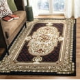 thumbnail image 1 of SAFAVIEH Classic Flanagan Oriental Wool Area Rug, Black, 6' x 9', 1 of 8