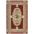 thumbnail image 1 of SAFAVIEH Classic Flanagan Floral Bordered Wool Area Rug, Burgundy, 4' x 6', 1 of 6