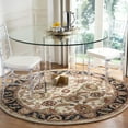 thumbnail image 1 of SAFAVIEH Classic Fredrick Oriental Wool Area Rug, Ivory/Navy, 8' x 8' Round, 1 of 7