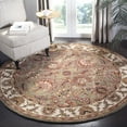 thumbnail image 1 of SAFAVIEH Classic Fredrick Oriental Wool Area Rug, Celadon/Ivory, 8' x 8' Round, 1 of 8