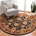 thumbnail image 1 of SAFAVIEH Classic Fredrick Oriental Wool Area Rug, Navy/Red, 8' x 8' Round, 1 of 9
